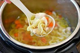 Ninja Foodi Chicken Noodle Soup Soup Recipes Chicken Noodle Foodie  gambar png