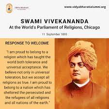 Swami Vivekananda at the World's Parliament of Religions, Chicago delivered  6 speeches between 11 to 27 September 1893 | VB Portal