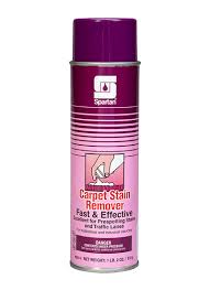 carpet stain remover spartan chemical