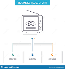 Ad Broadcast Marketing Television Tv Business Flow Chart
