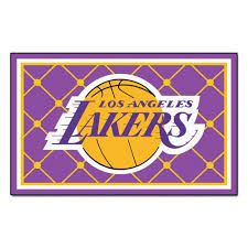 lakers 5 ft x 8 ft area rug