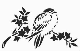 free bird stencil patterns and designs