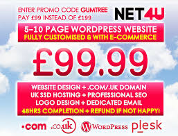 5 10 Page Professional Wordpress Web Design 99 Including