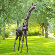 Giraffe Metal Giraffe Garden Decoration