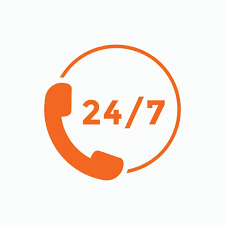 24 hours customer service icon 24 7