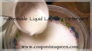 how to make homemade liquid laundry