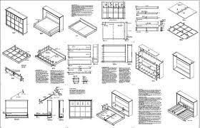 Wall Murphy Bed Woodworking Plans