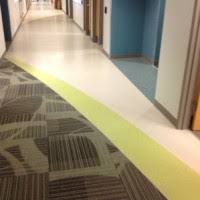 commercial carpet installation in