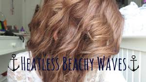 beachy waves no heat short hair