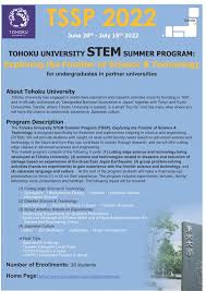 2022 Tohoku University Stem Summer