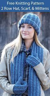 Www.happyknitter.club if you like to. Hat Scarf And Mitt Sets Knitting Patterns In The Loop Knitting