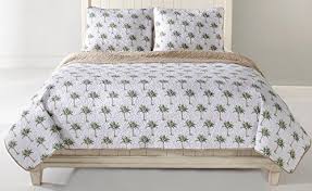 Panama Jack Palm Tree Full Queen Quilt