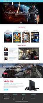 Top 10 Best And Free Games Html Website Templates