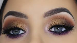 purple eye makeup tutorial