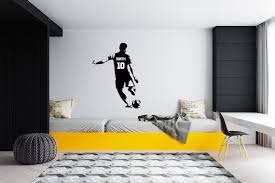 Personalized Name Soccer Wall Decal