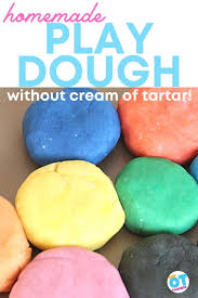 play dough recipe without cream of
