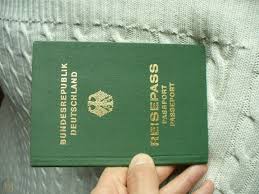 The eu's plan to get vaccinated people traveling again — the digital green certificate — will leave key decisions up to member countries, including whether to accept the russian and chinese vaccines. German Vintage Passport Pages Bundesrepublik Deutschland Green Version 1727422365