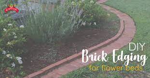 Diy Brick Garden Edging In A Weekend