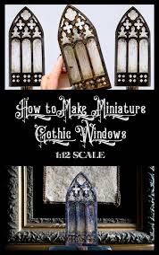 Miniature Gothic Windows Thicketworks