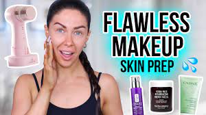 how to prep skin for flawless makeup