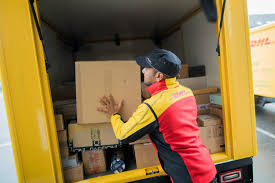 The dhl van, squat and yellow, creeps. Dhl To Offer Customers In Germany Exact Package Delivery Times The Local