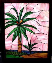 Palm Tree Stained Glass Stained Glass