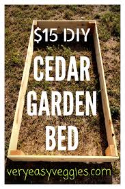 15 Cedar Raised Garden Bed Diy The