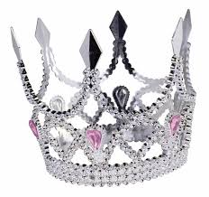 Details About Silver Pink Mini Princess Crown Round Tiara Headpiece Costume Accessory New
