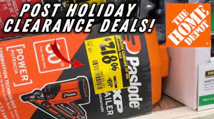 post holiday clearance deals