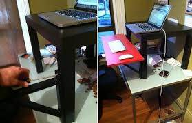 I'd been reading about standing desks and had been curious about them for a while. 23 Ikea Standing Desk Hacks With Ergonomic Appeal
