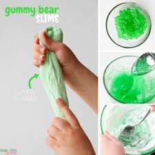 edible gummy bear slime only 3