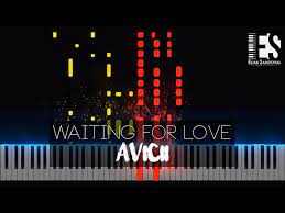 waiting for love avicii piano