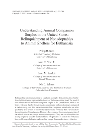 Understanding Animal Companion Surplus in the United States …