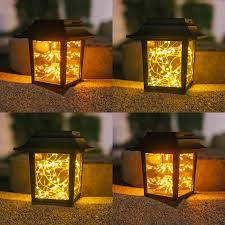 1pcs solar lantern lights outdoor