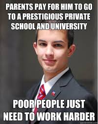 Parents pay for him to go to a prestigious private school and ... via Relatably.com