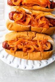 hot dog onions skinnytaste