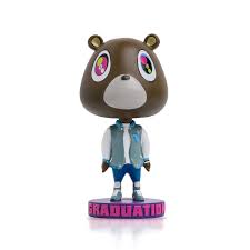 Amazon.com: The Graduation Bear Bobblehead - College Dropout Bear Statue  for The Hip hop Head in Your Life! : Toys & Games