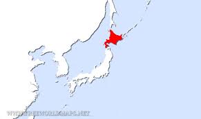 China taiwan south korea north korea japan and vector. Hokkaido Maps
