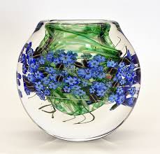 Shawn Messenger Art Glass Vase