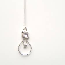 Light Bulb Necklace Pendant Inspirational Personalized
