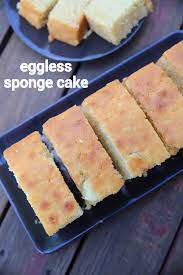 sponge cake recipe eggless sponge