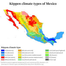 Climate Of Mexico Wikipedia