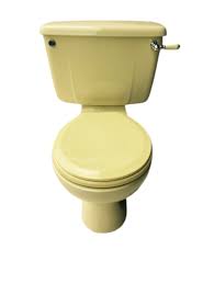 Primrose Yellow Toilet And Matching