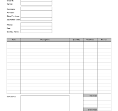 Free Online Invoice Template Pdf Blank Downloadable Templates