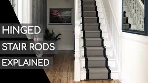 hinged stair rods explained by black