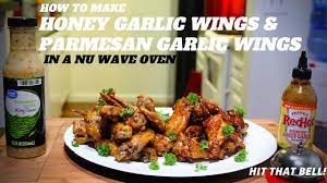 parmesan garlic wings in a nu wave oven