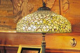 antique glass lampshades and their