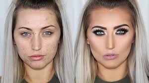 affordable makeup tutorial for acne