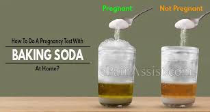 what is a baking soda pregnancy test