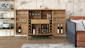 bar cabinets carts modern home